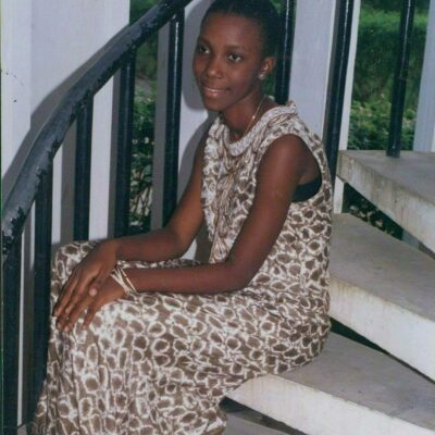 Photo of Ethelind Kaba as a young girl